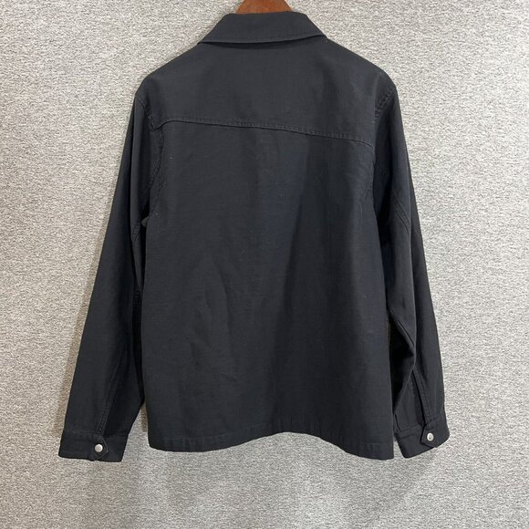 VOLCOM Men's Lined Jacket Size Large Cotton Full Zip - Picture 14 of 14